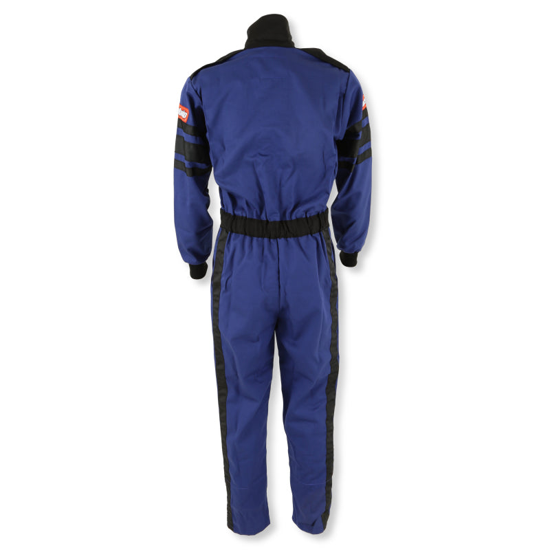 RaceQuip Blue SFI-1 1-L Suit - Small - 110022RQP
