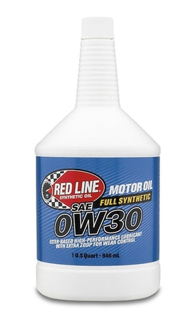 Red Line SAE 0W30 Synthetic Motor Oil 1 Quart