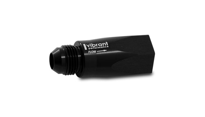 Vibrant -12AN Male  to Female -12ORB Inline Check Valve - 11120