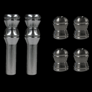 UPR - Billet Designer Valve Stem & Door Pin Package (fits 79-14 Mustang) UPR - 1115-79-03 for 1979-2014 Ford Mustang