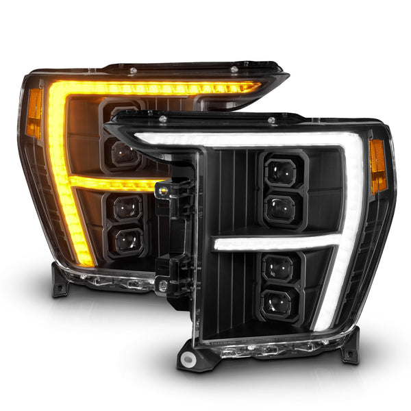 ANZO 21-23 Ford F-150 (w/Factory Halogen) Z-Series Full LED Proj Headlights - Pass. Side ONLY - 111593X-R for 2021-2023 Ford 