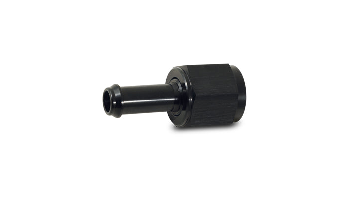 Vibrant Female -8AN to 3/8in Hose Barb Straight Aluminum Adapter Fitting - 11217