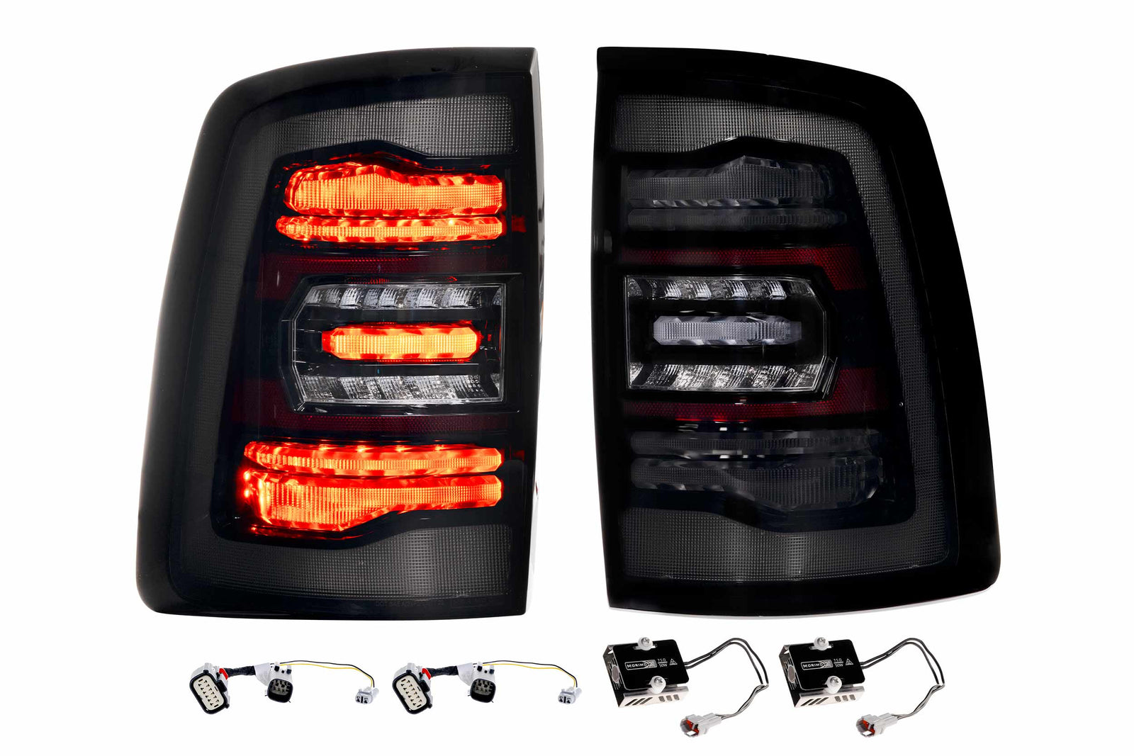 Morimoto - XB LED Tail Lights: Ram HD (2019+) (Set / Smoked) - LF753