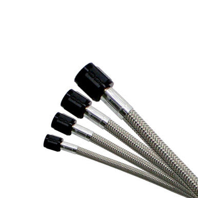 Nitrous Express 20ft Sho Stainless Steel Braided Hose - Black - 11242