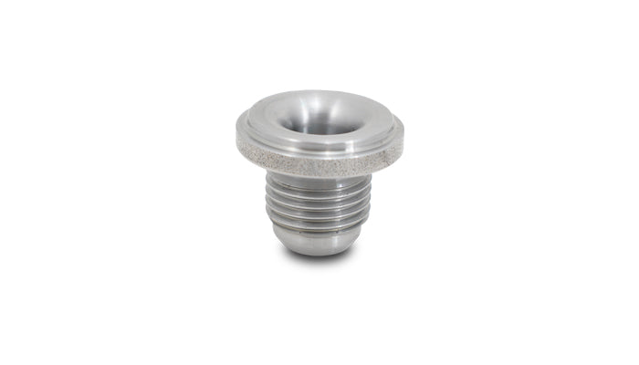 Vibrant -6 AN Male Weld Bung (7/8in Flange OD) - Mild Steel - 11251