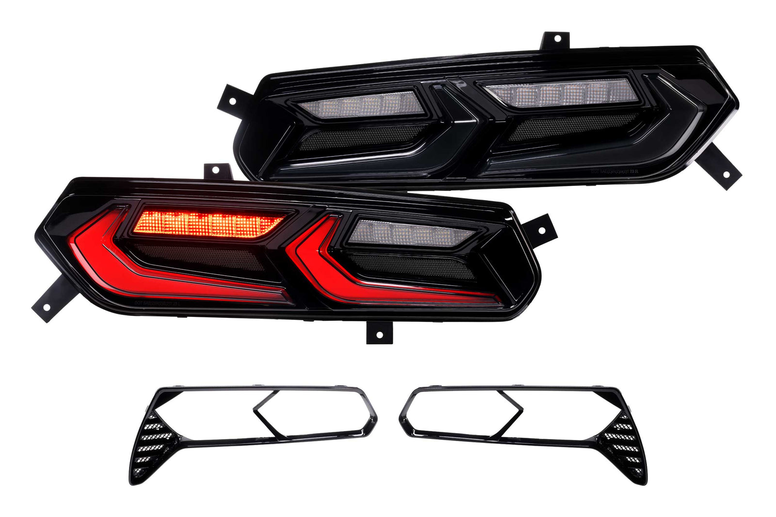 Morimoto - XB LED Tail Lights: Corvette C7 (14-19 / Smoked Lens Facelift / Set) - LF754