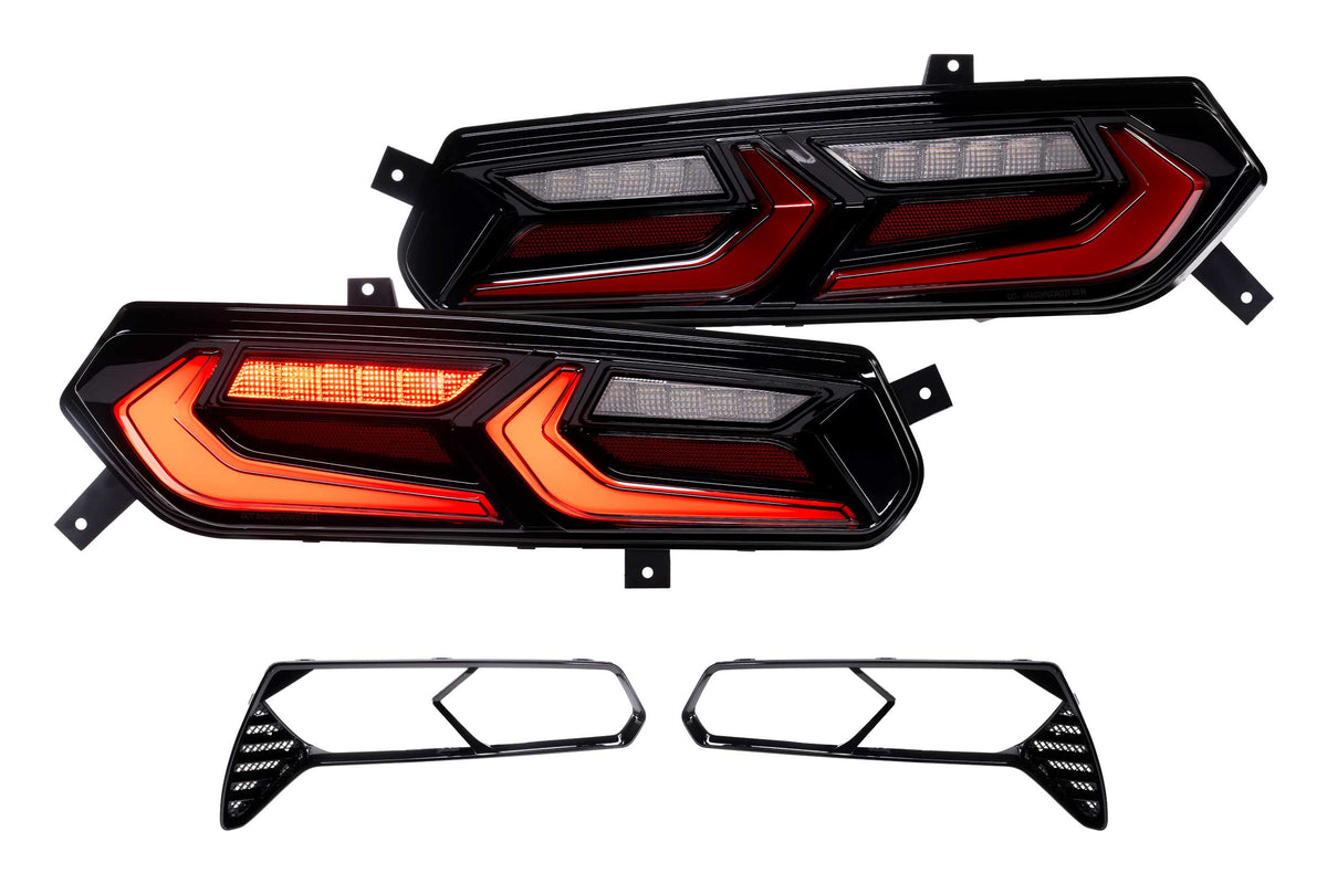 Morimoto - XB LED Tail Lights: Corvette C7 (14-19 / Red Lens Facelift / Set) - LF755