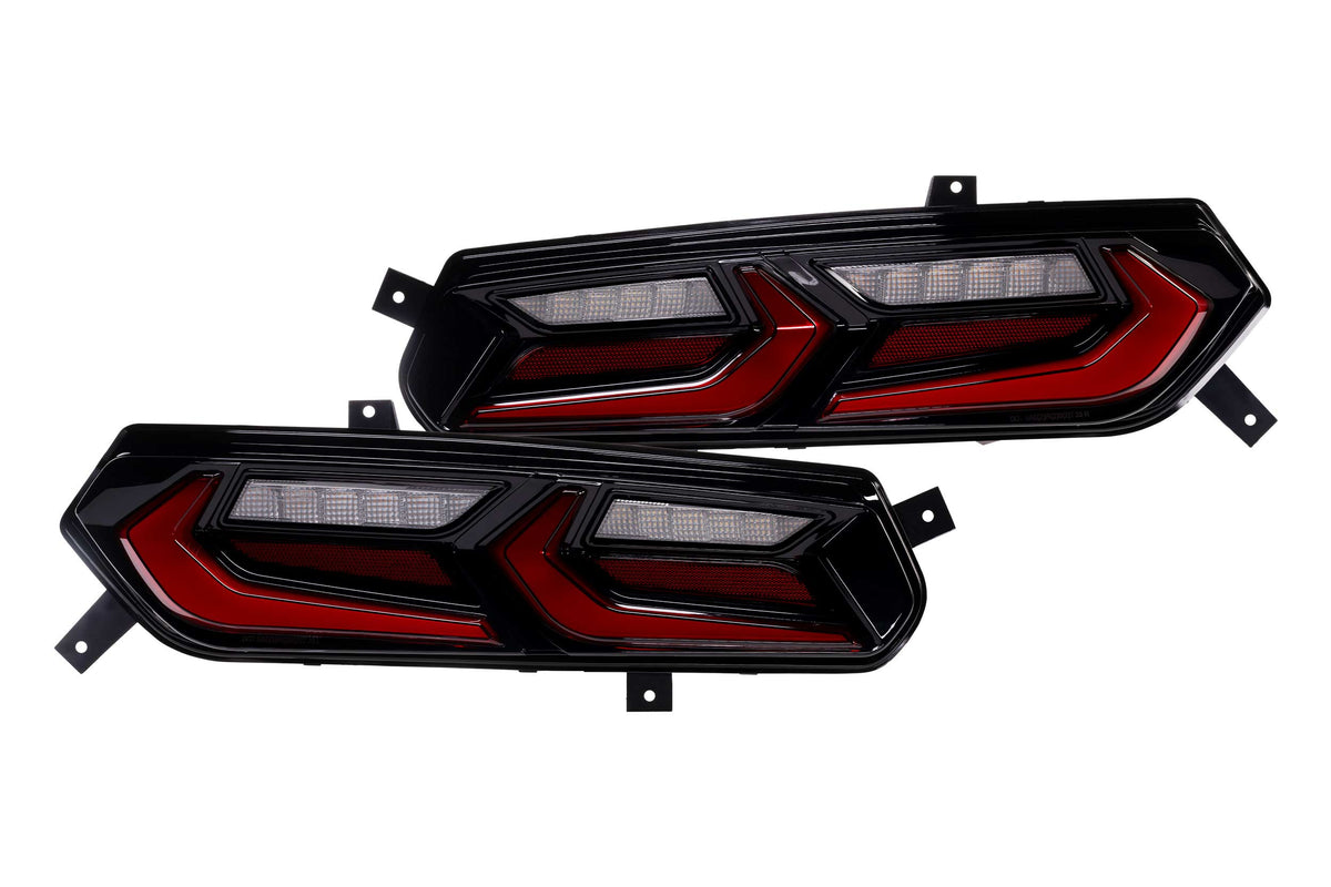 Morimoto - XB LED Tail Lights: Corvette C7 (14-19 / Red Lens Facelift / Set) - LF755