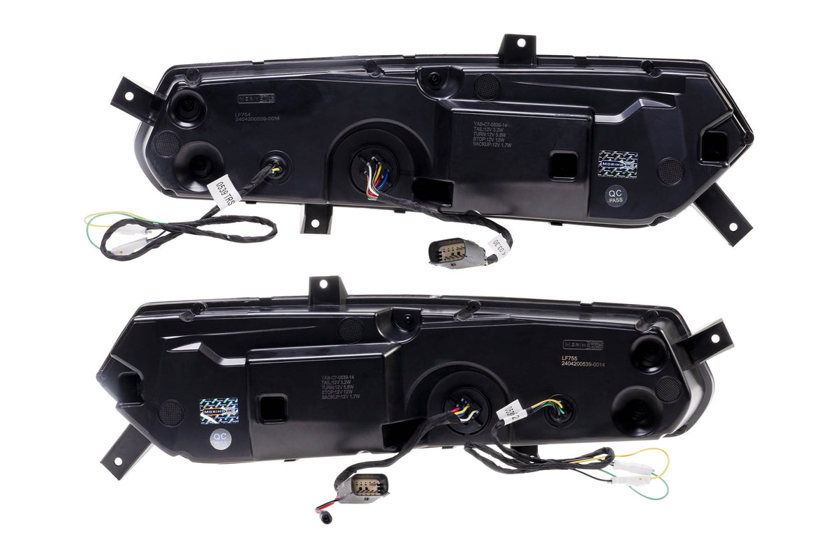Morimoto - XB LED Tail Lights: Corvette C7 (14-19 / Red Lens Facelift / Set) - LF755