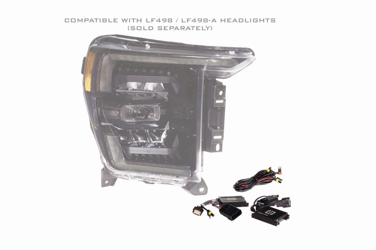 Morimoto - OE LED Headlight Adapters: 2021+ Ford F150 - LF498H.2