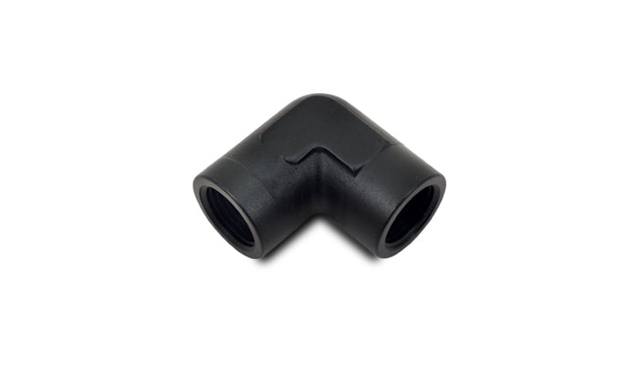 Vibrant 1/8in NPT 90 Degree Female Pipe Coupler Fitting - 11320