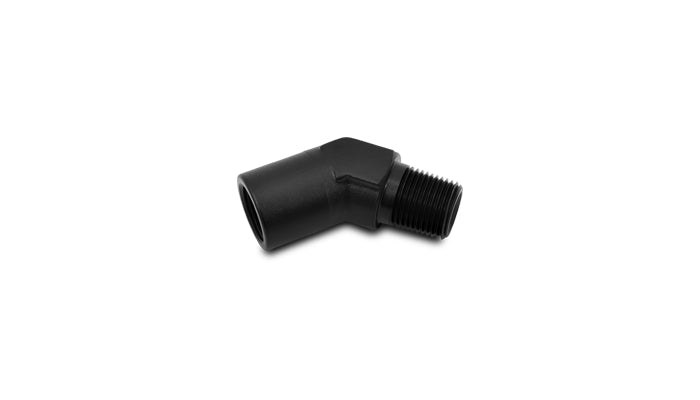 Vibrant 1/2in NPT Female to Male 45 Degree Pipe Adapter Fitting - 11333