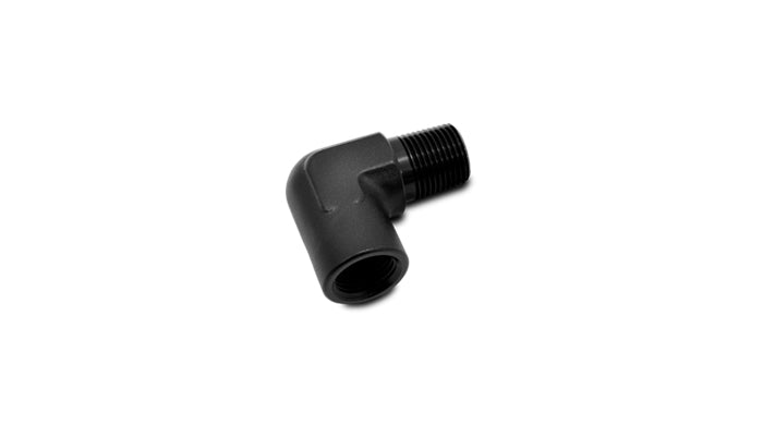 Vibrant 1/2in NPT Female to Male 90 Degree Pipe Adapter Fitting - 11343