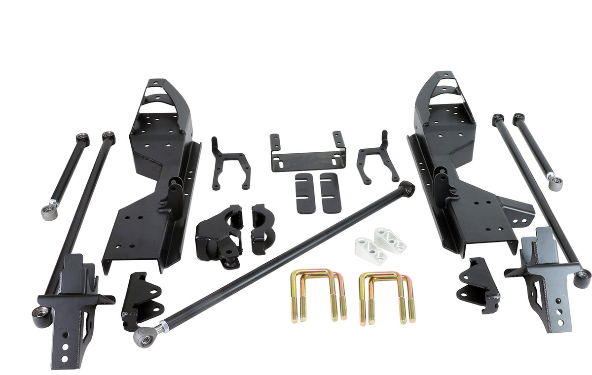 Ridetech 99-06 Silverado Sierra 1500 Bolt-On Wishbone Suspension System - 11387199 for 1999-2007 Chevrolet Silverado 1500 - detail view 2