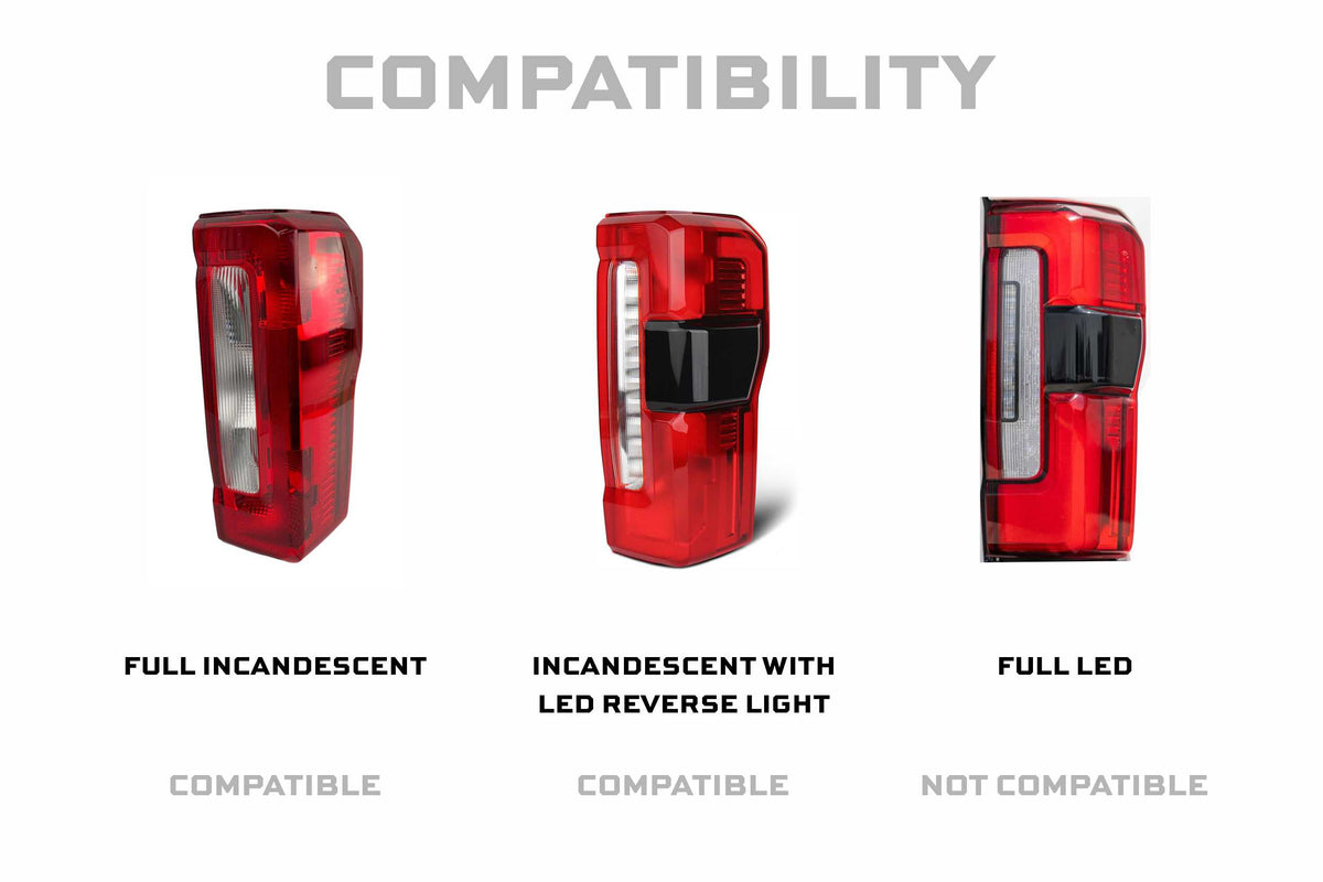 Morimoto - XB LED Tail Lights: 2023+ Ford Super Duty (Smoked Lens / Set) - LF352
