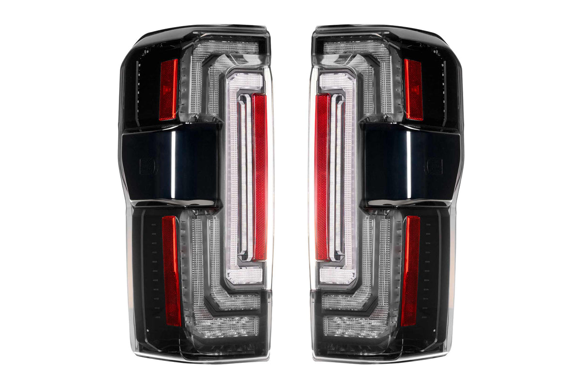Morimoto - XB LED Tail Lights: 2023+ Ford Super Duty (Smoked Lens / Set) - LF352