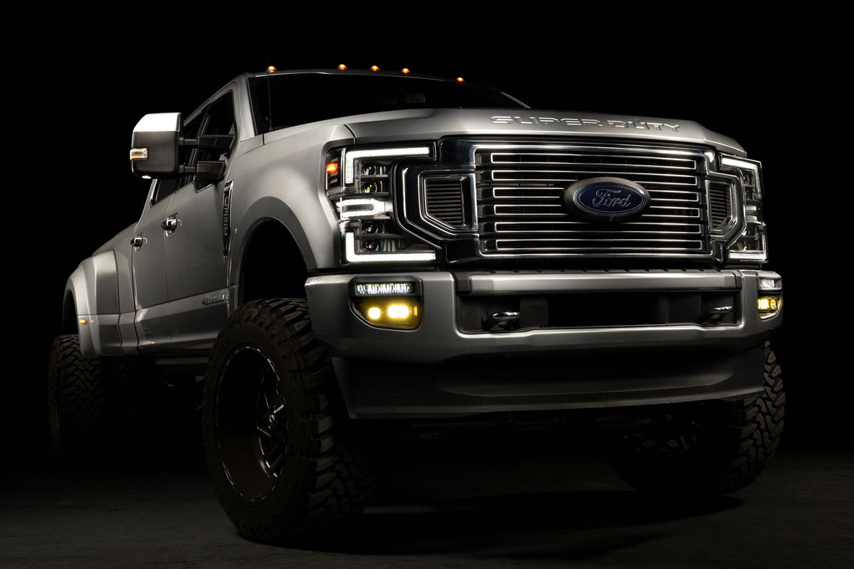 Morimoto - Banger Fog Brackets: 20-22 Super Duty OE LED (Set) - BAF256