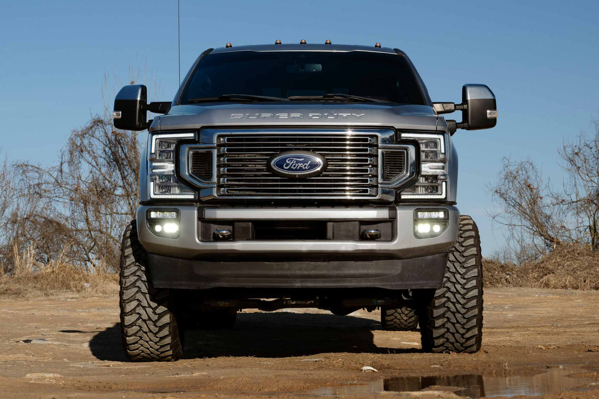 Morimoto - Banger Fog Brackets: 20-22 Super Duty OE LED (Set) - BAF256