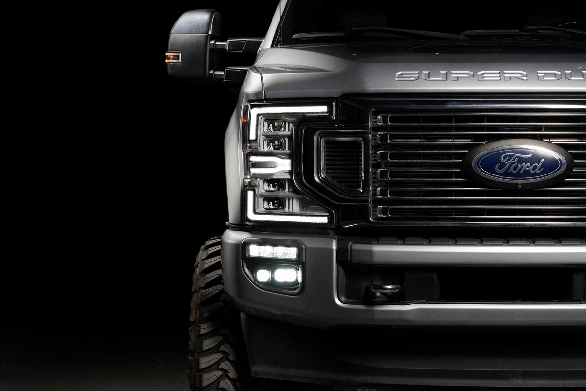 Morimoto - Banger Fog Brackets: 20-22 Super Duty OE LED (Set) - BAF256