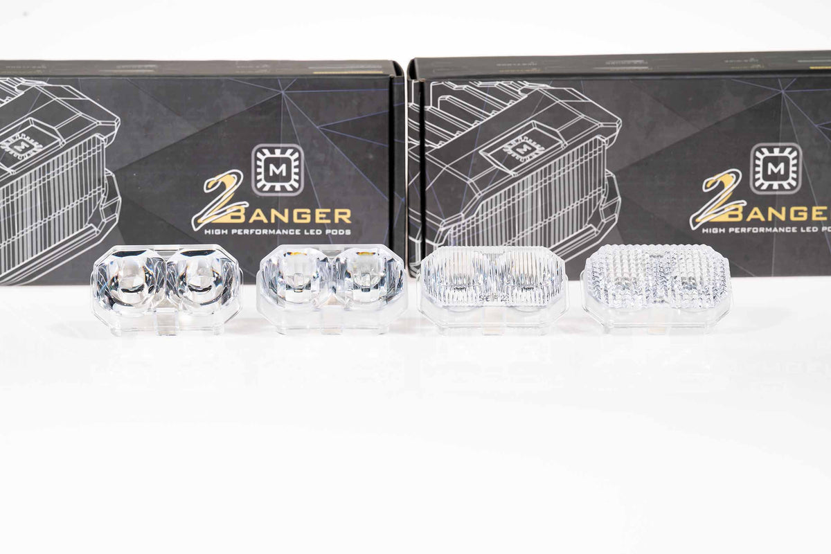 Morimoto - Lens Only: 2Banger (White / Combo) - BAF217