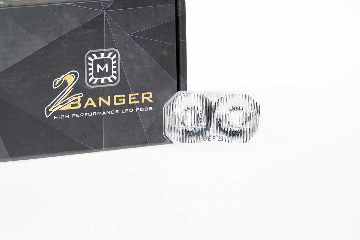 Morimoto - Lens Only: 2Banger (White / Wide) - BAF218