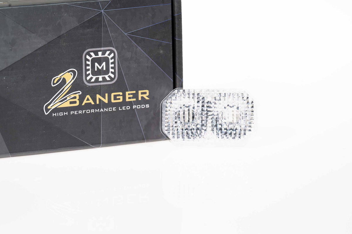 Morimoto - Lens Only: 2Banger (White / Flood) - BAF219