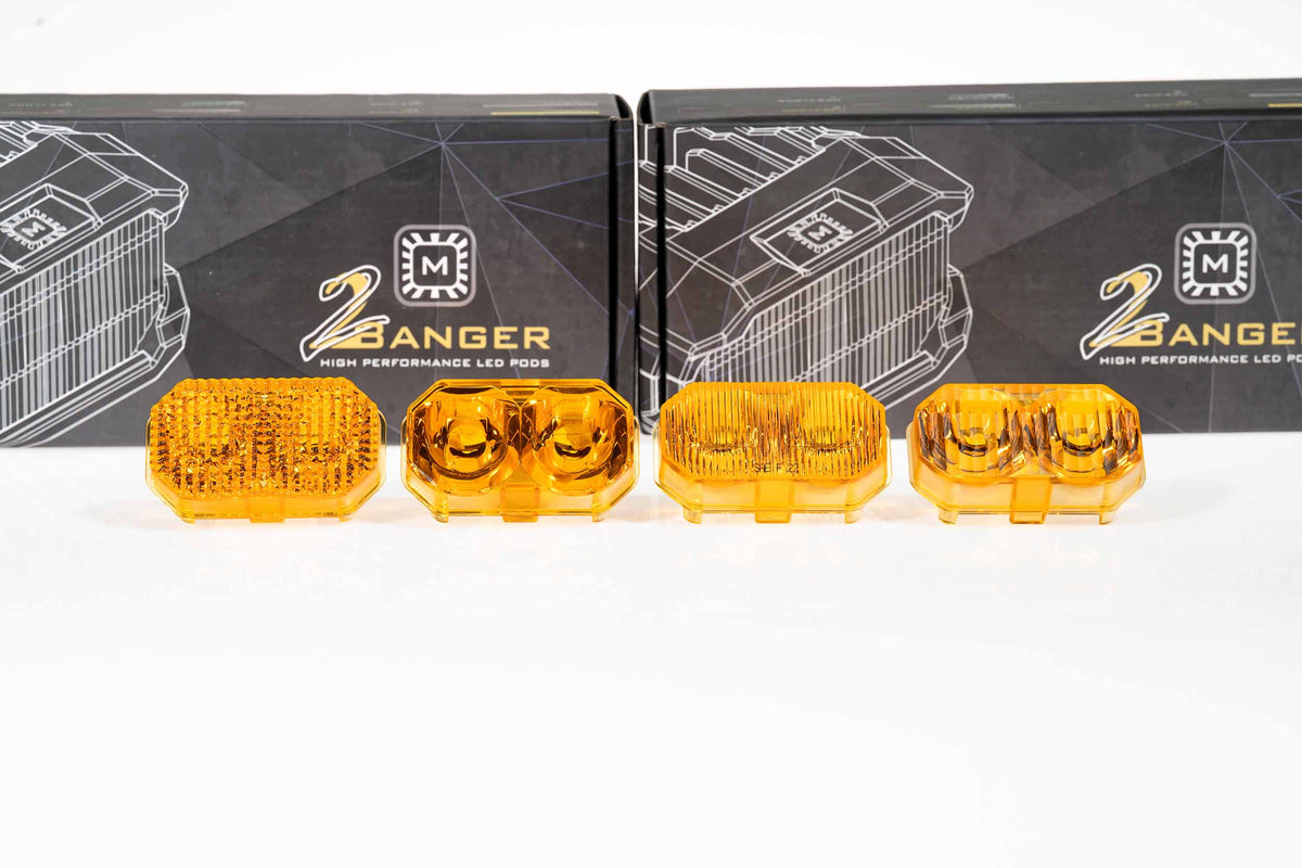 Morimoto - Lens Only: 2Banger (Yellow / Spot) - BAF220