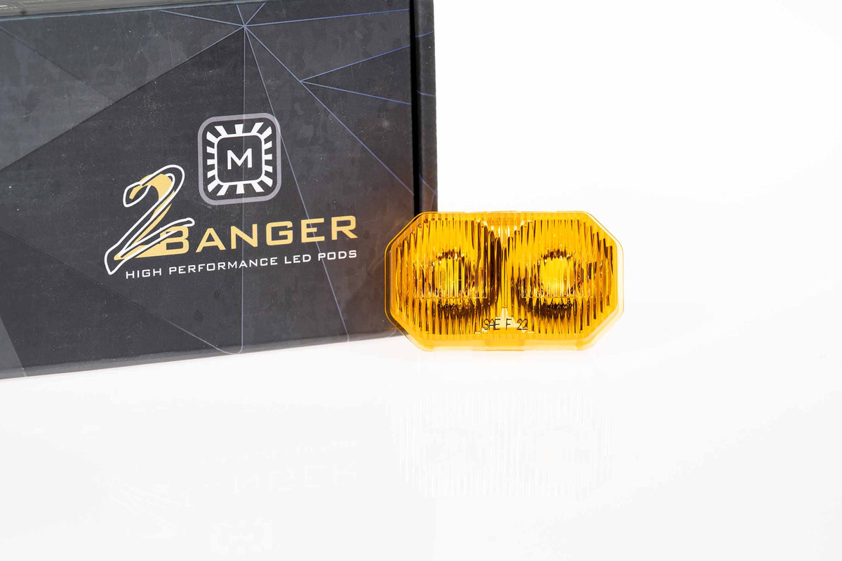 Morimoto - Lens Only: 2Banger (Yellow / Wide) - BAF222