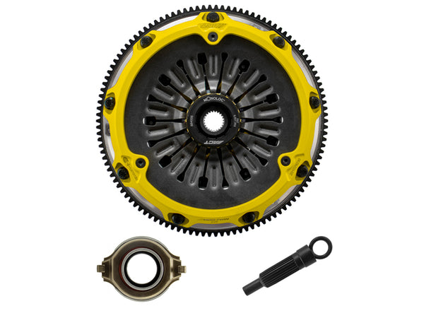 ACT EVO 10 5-Spd Only Mod Twin XX Race Kit Sprung Hub Torque Cap 1340ft/lbs Not For Street Use - T3R-M05 for 2008-2015 Mitsub