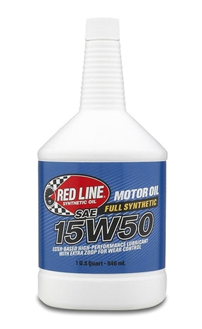 Red Line 15W50 Synthetic Motor Oil 1 Quart