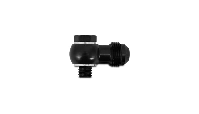 Vibrant -4AN Male Banjo Fitting 12mm x 1.25 Metric Aluminum + 2 Washers - 11517