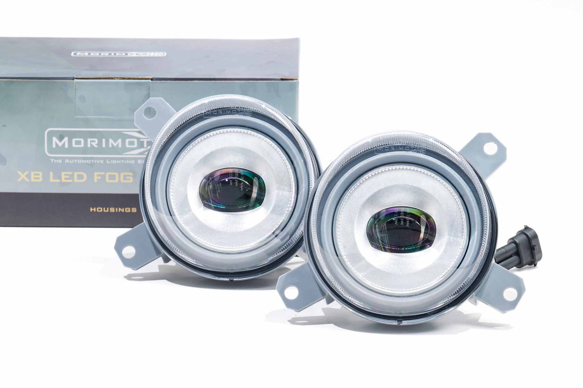 Morimoto - XB LED Fogs: Type Ferrari 355 (Pair / Chrome) - LF345