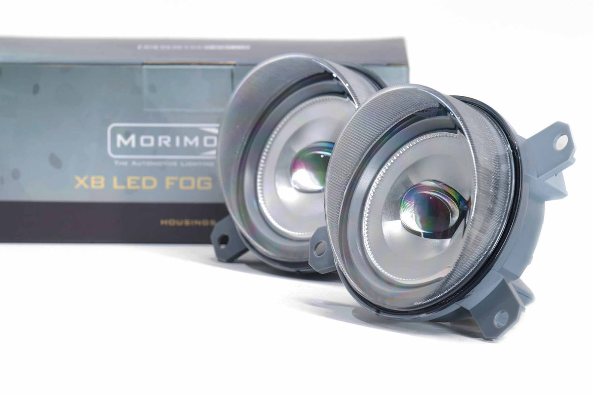Morimoto - XB LED Fogs: Type Ferrari 355 (Pair / Chrome) - LF345