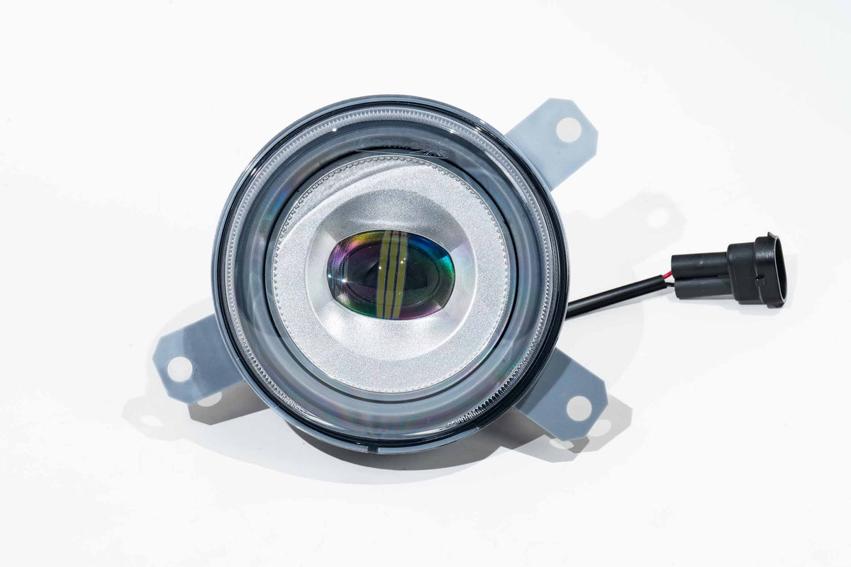 Morimoto - XB LED Fogs: Type Ferrari 355 (Pair / Chrome) - LF345