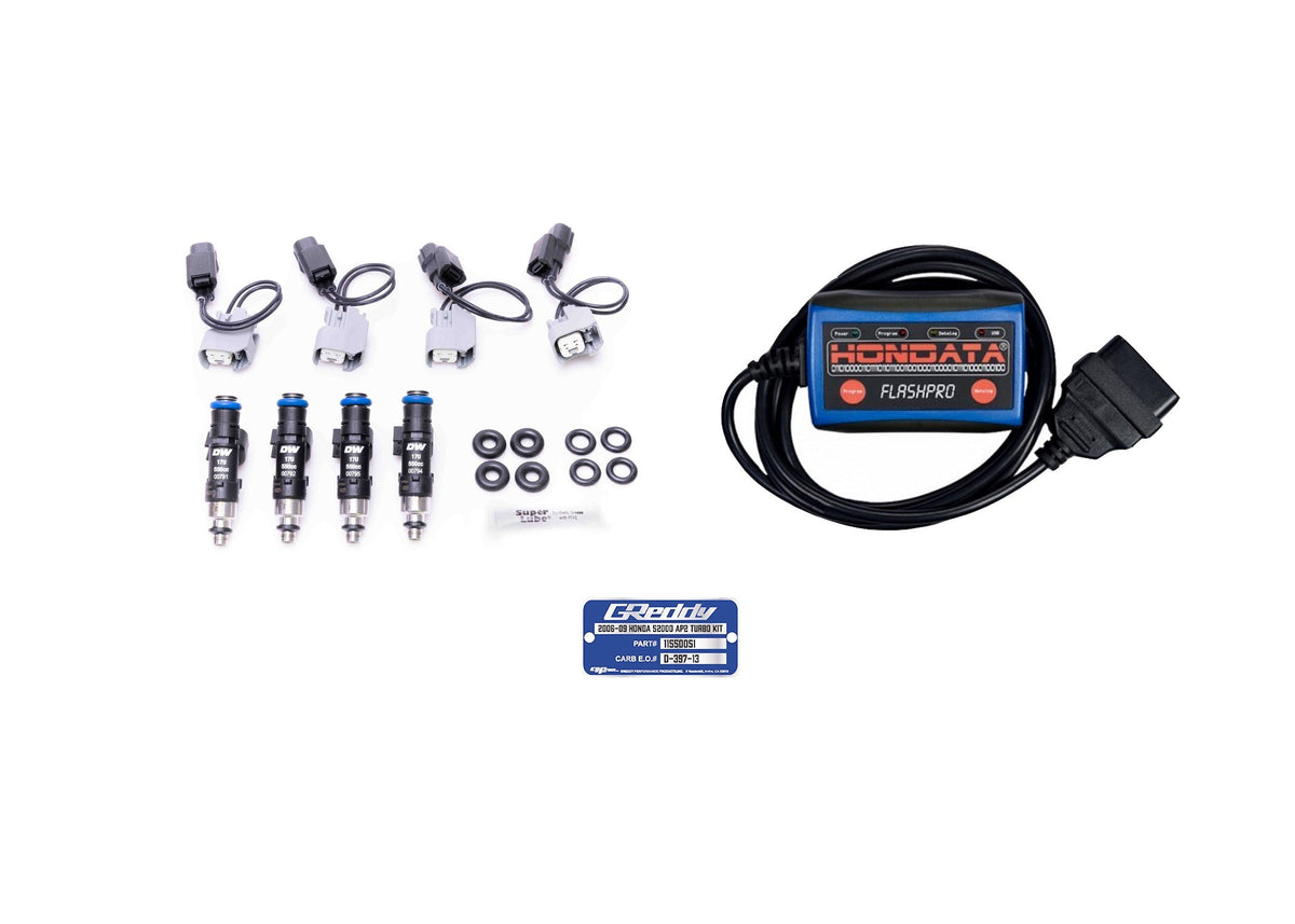 GReddy - CARB Bolt-on Turbo Kit S2000 06-09 Gtx2867r Genii - 11550051