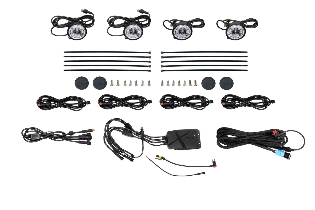 Morimoto - Morimoto Rock Light Kit: RGB LED / 4 Pack - XRL20.2