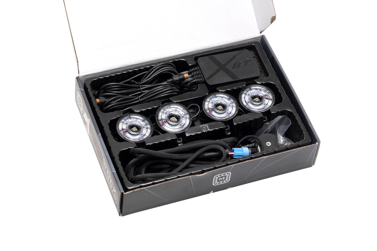 Morimoto - Morimoto Rock Light Kit: RGB LED / 4 Pack - XRL20.2