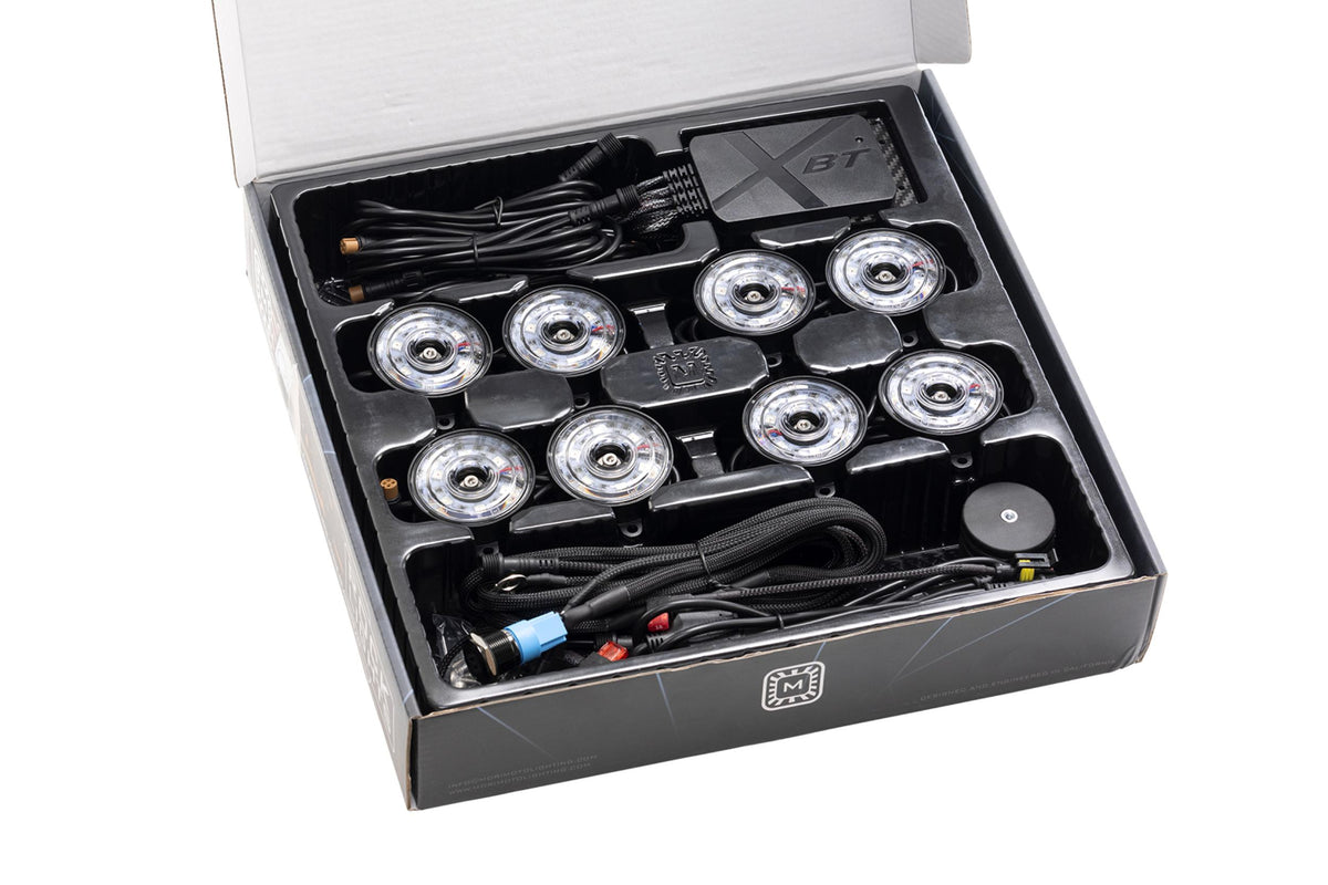 Morimoto - Rock Light Kit: RGB LED / 8 Pack - XRL30