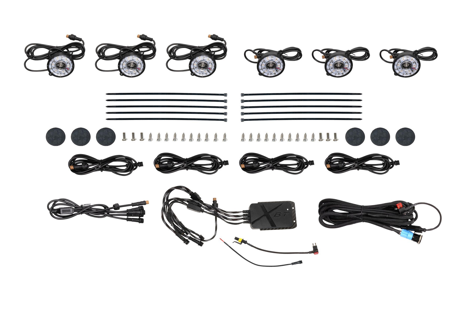 Morimoto - Rock Light Kit: RGB LED / 6 Pack - XRL25