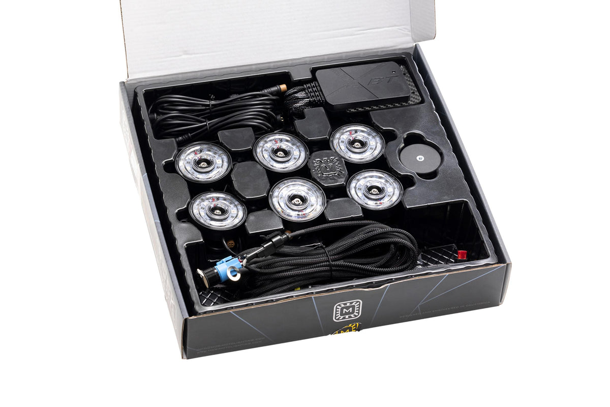 Morimoto - Rock Light Kit: RGB LED / 6 Pack - XRL25