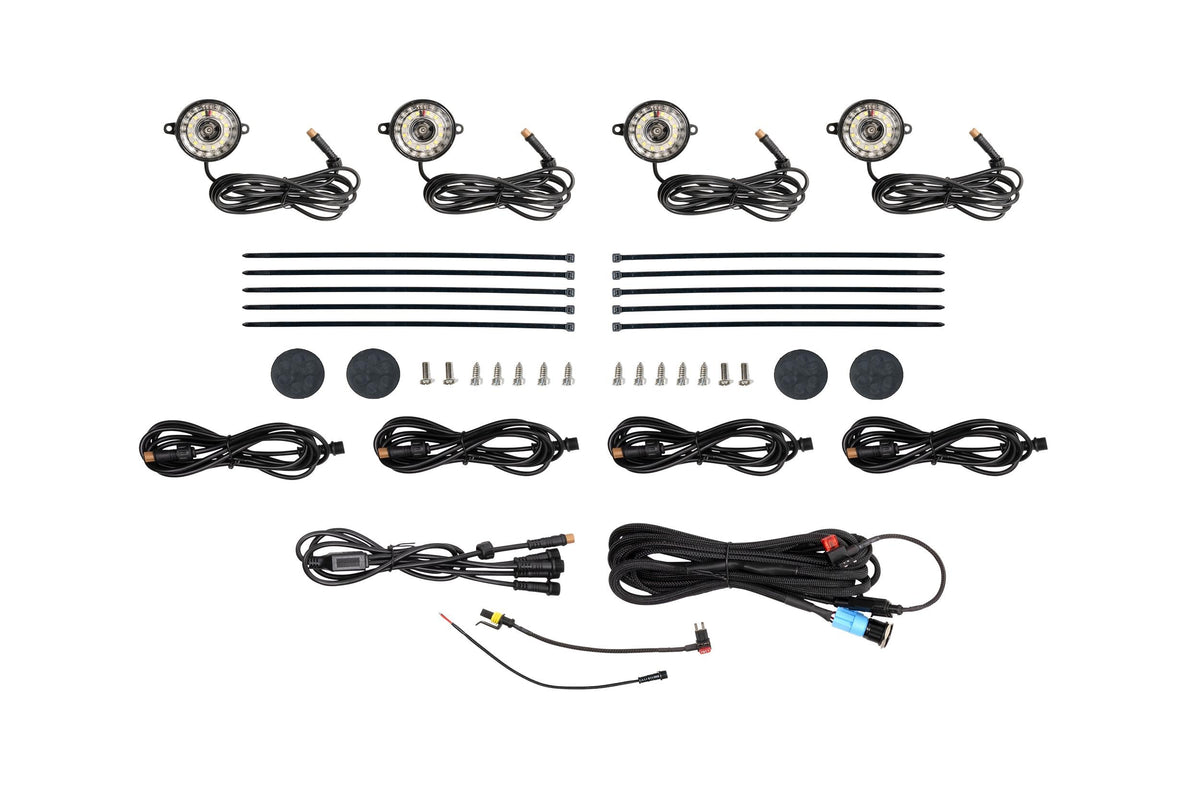Morimoto - Morimoto Rock Light Kit: White 4 Pack