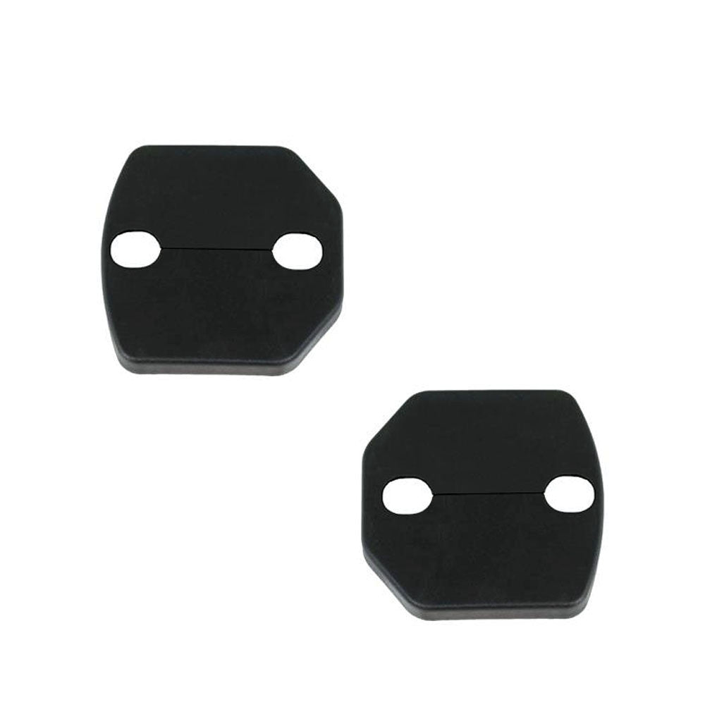 UPR - Door Hinge & Striker 4pc Cover Set (fits 15-23 Mustang) UPR - 1165-100 for 2015-2023 Ford Mustang - installed view
