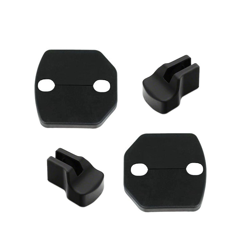 UPR - Door Hinge & Striker 4pc Cover Set (fits 15-23 Mustang) UPR - 1165-100 for 2015-2023 Ford Mustang - front view