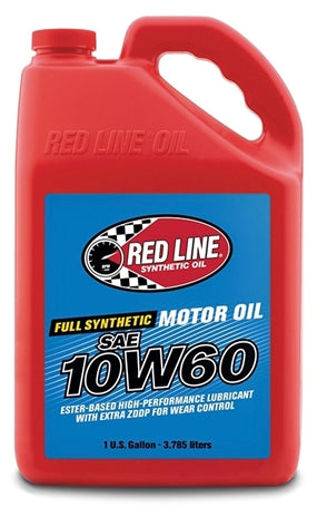 Red Line 10W60 Synthetic Motor Oil 1 Gallon