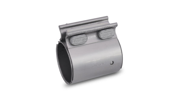 Vibrant TC Series Heavy Duty SS Exhaust Sleeve Butt Joint Clamp for 2.5in O.D. Tubing - 1171