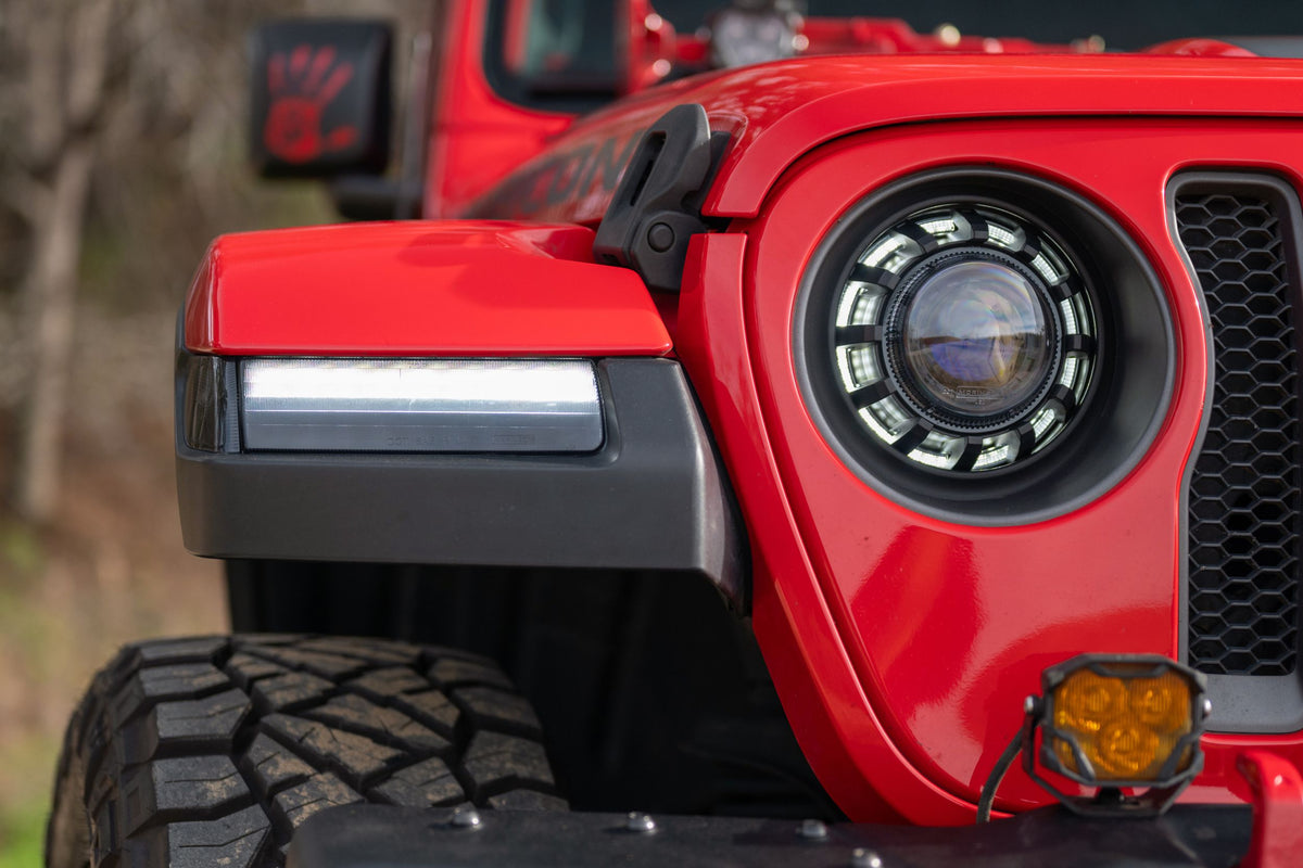 Morimoto - Super7 RGBW Halo System: Jeep JL/JT (18-24) - LF479