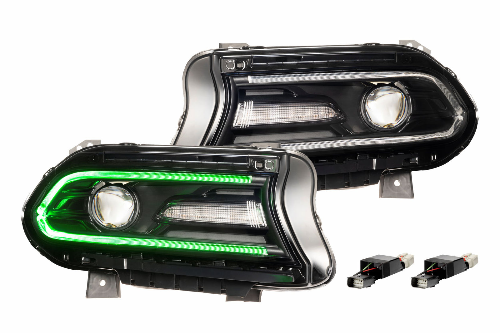 Morimoto - XRGB LED Headlights: 15-23 Dodge Charger (Set) - LF494