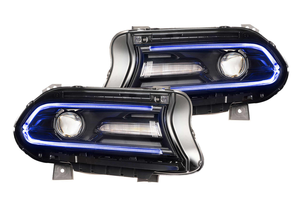 Morimoto - XRGB LED Headlights: 15-23 Dodge Charger (Set) - LF494