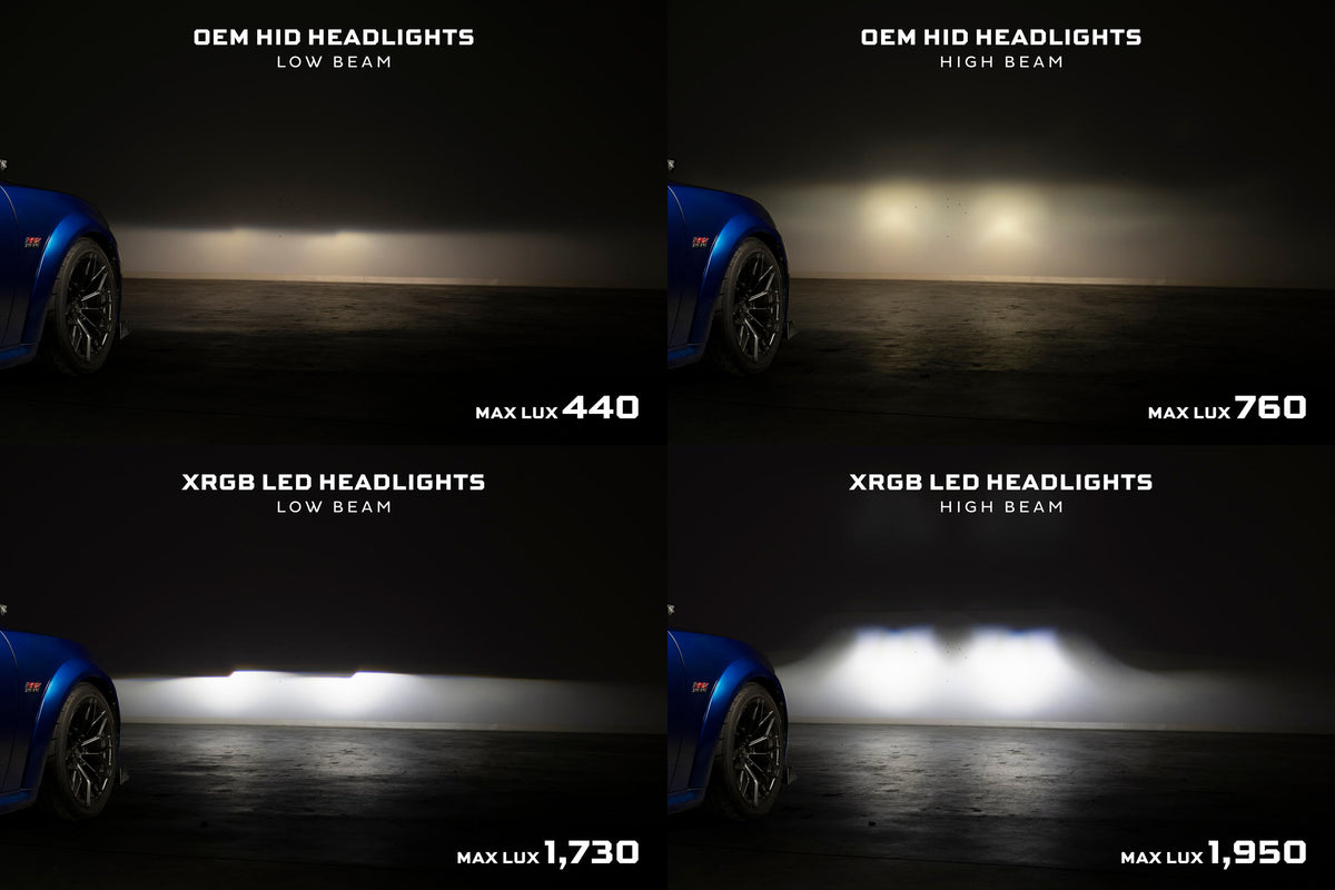 Morimoto - XRGB LED Headlights: 15-23 Dodge Charger (Set) - LF494