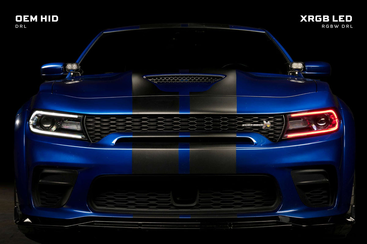 Morimoto - XRGB LED Headlights: 15-23 Dodge Charger (Set) - LF494